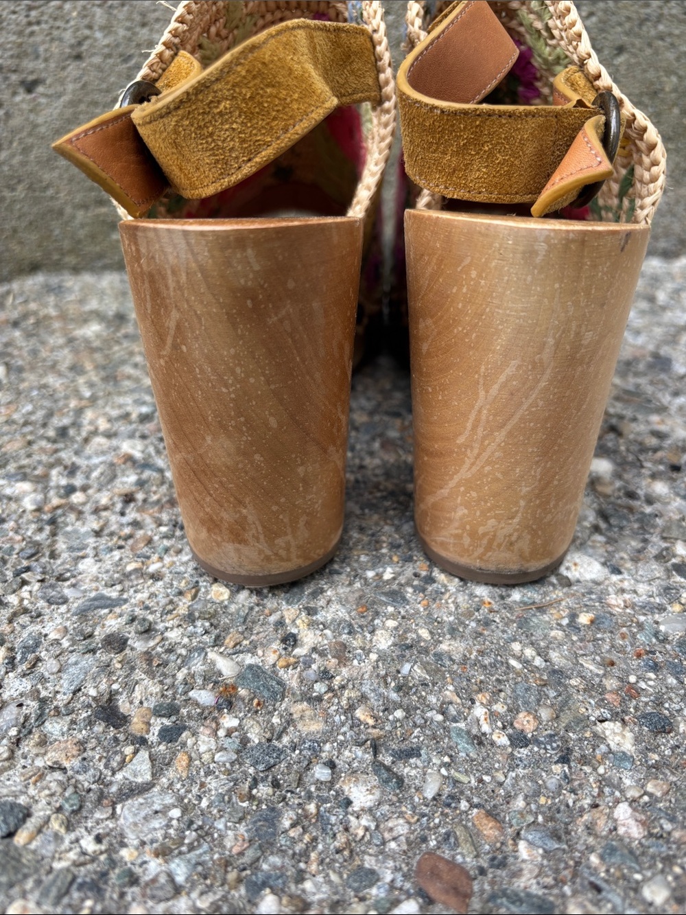 Les Souliers Sézane Dakota High Clogs Size 39 EU - Picture 9 of 12